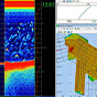Trimble Marine Construction software hydrographic surveying and positioning screen